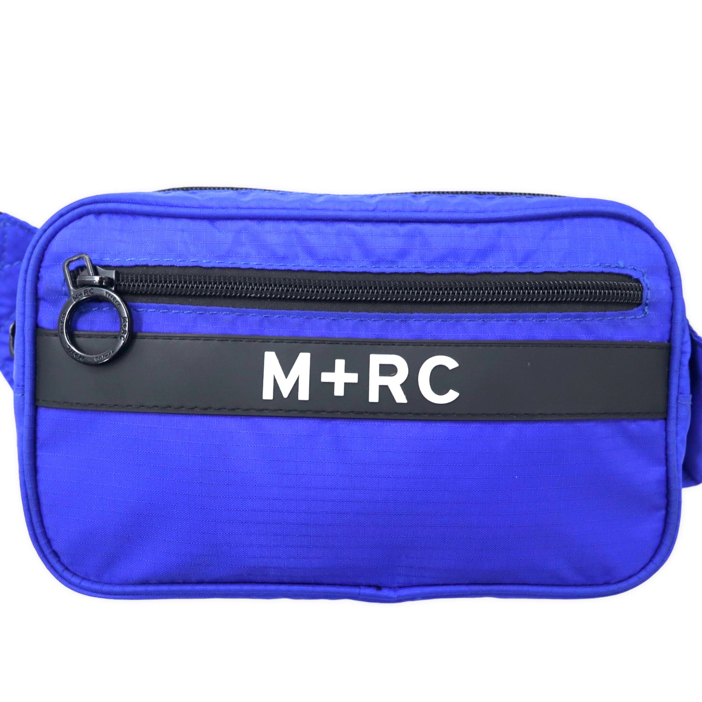 M+RC NOIR ウエストバッグ ボディバッグ ブルー ナイロン リップストップ Ripstop Belt Bag