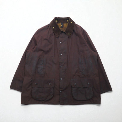 BARBOUR Beaufort Oiled Jacket, Size 2XL, Brown, Waxed Cotton, Made in England, 3 Royal Warrants
