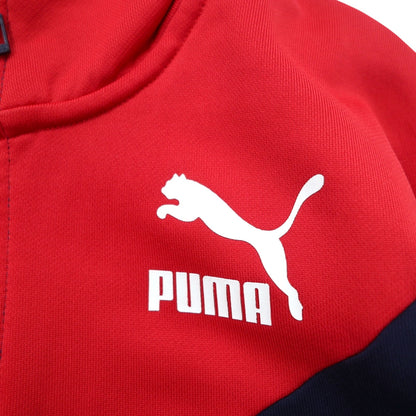 PUMA トラックジャケット ジャージ M ネイビー ポリエステル 577607-06
