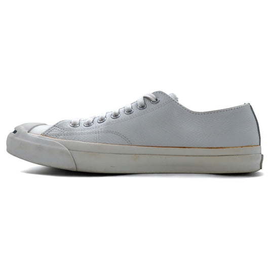 CONVERSE ジャックパーセル スネーク型押し JACK PURCELL EMBOS SNAKE レザー スニーカー 28cm ホワイト 1CK500