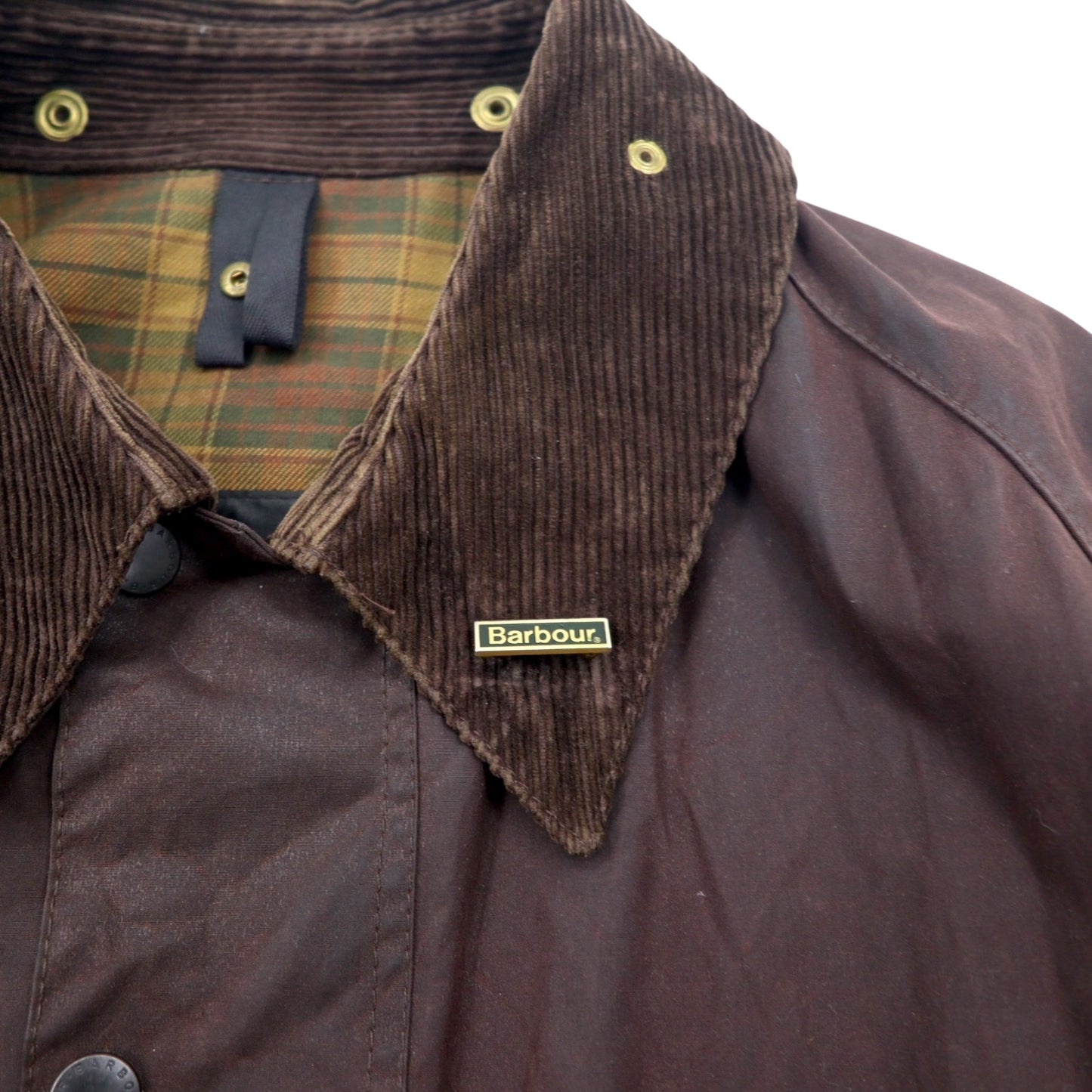 BARBOUR Beaufort Oiled Jacket, Size 2XL, Brown, Waxed Cotton, Made in England, 3 Royal Warrants