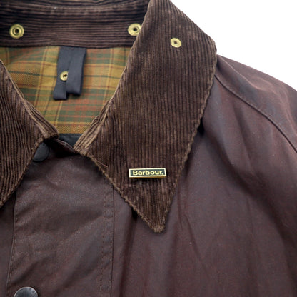BARBOUR Beaufort Oiled Jacket, Size 2XL, Brown, Waxed Cotton, Made in England, 3 Royal Warrants