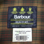 BARBOUR イギリス製 ビューフォート BEAUFORT オイルドジャケット 2XL ブラウン ワックスドコットン 3ロイヤルワラント