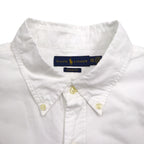 RALPH LAUREN Oxford Button-Down Shirt, 2XL, White, Classic Fit, Small Pony Embroidery