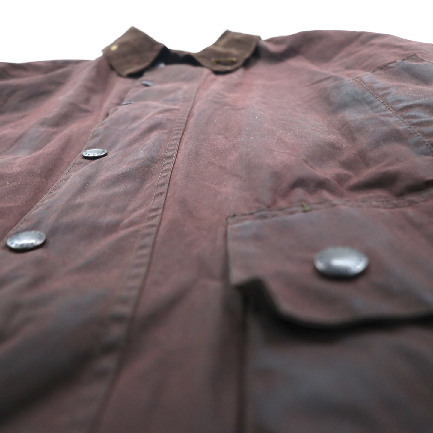BARBOUR Beaufort Oiled Jacket, Size 2XL, Brown, Waxed Cotton, Made in England, 3 Royal Warrants