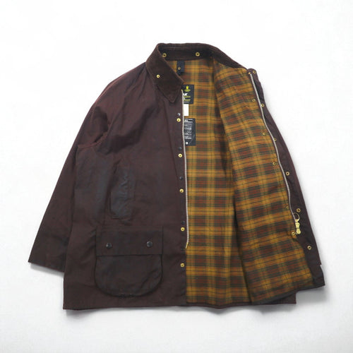 BARBOUR Beaufort Oiled Jacket, Size 2XL, Brown, Waxed Cotton, Made in England, 3 Royal Warrants