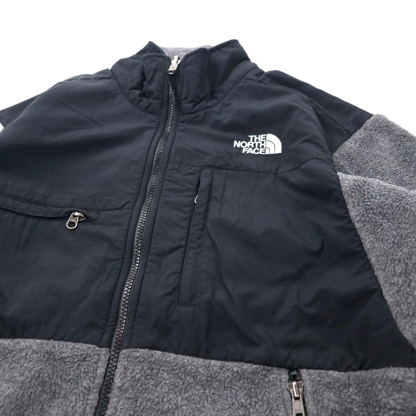 THE NORTH FACE デナリジャケット フリースジャケット L グレー ポリエステル POLARTEC Denali Jacket