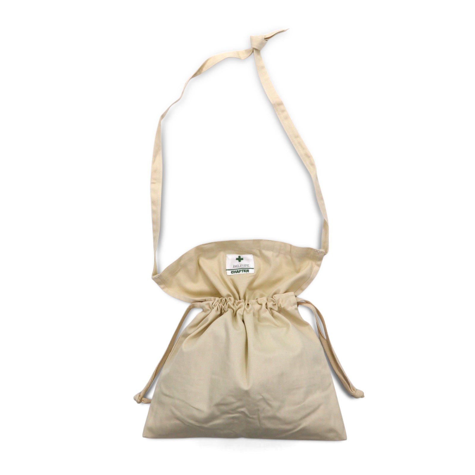 US ARMY American Red Cross 2WAY Apron Bag Drawstring Shoulder Bag Military YMCL KY Unused Item