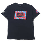 日本然リトテ-古着オンライン-stussy N4 シャネルロゴ プリント Tシャツ L ブラック コットン-stussy N4 Chanel Logo Print T-Shirt L Black Cotton
