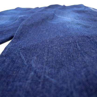 FUBU 2000s Wide Baggy Denim Jeans, XL, Indigo and Blue, Zipper Fly