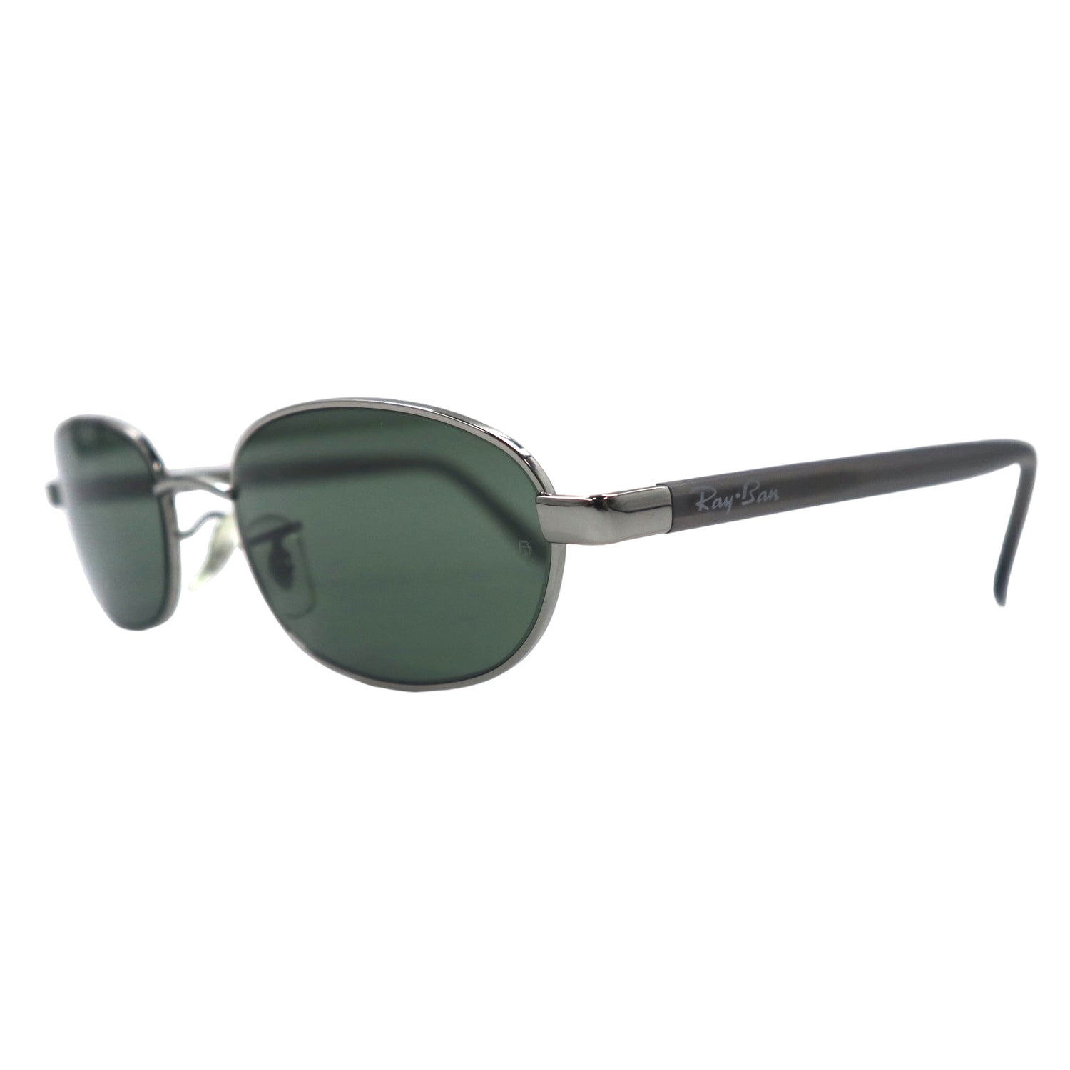 RAY-BAN Sunglasses Oval Black W2980 Bosch Lomb MADE B & L – 日本然 