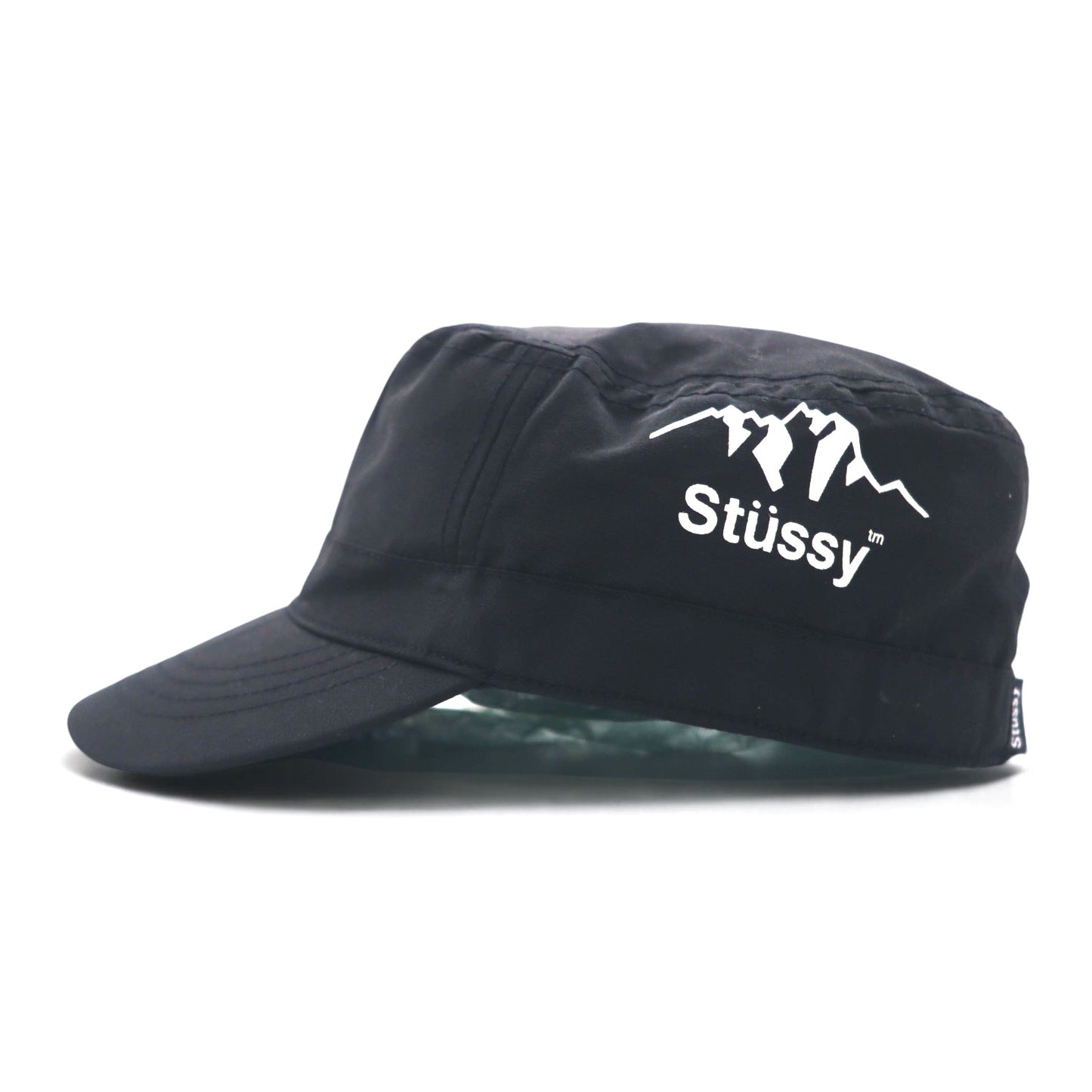 stussy CAPZ スナップバック ワークキャップ FREE ブラック マジックテープ