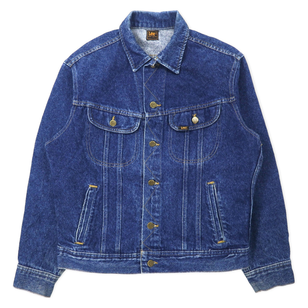 日本然リトテ-古着オンライン-Lee 80年代 デニムジャケット Gジャン L ブルー コットン 153438-Lee 80's Denim Jacket G Jean L Blue Cotton 153438