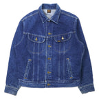 日本然リトテ-古着オンライン-Lee 80年代 デニムジャケット Gジャン L ブルー コットン 153438-Lee 80's Denim Jacket G Jean L Blue Cotton 153438