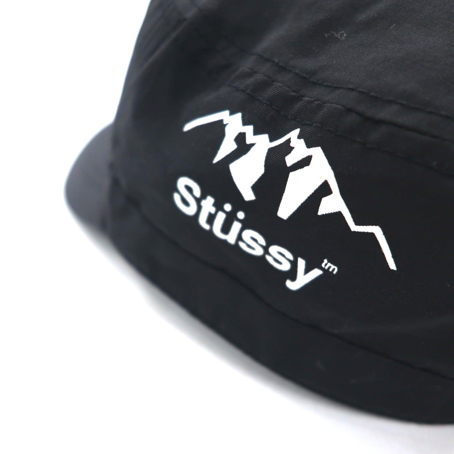 stussy CAPZ スナップバック ワークキャップ FREE ブラック マジックテープ