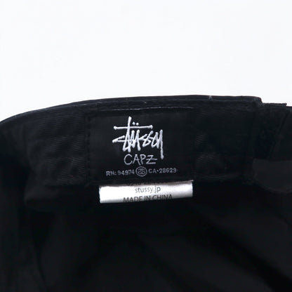 stussy CAPZ スナップバック ワークキャップ FREE ブラック マジックテープ