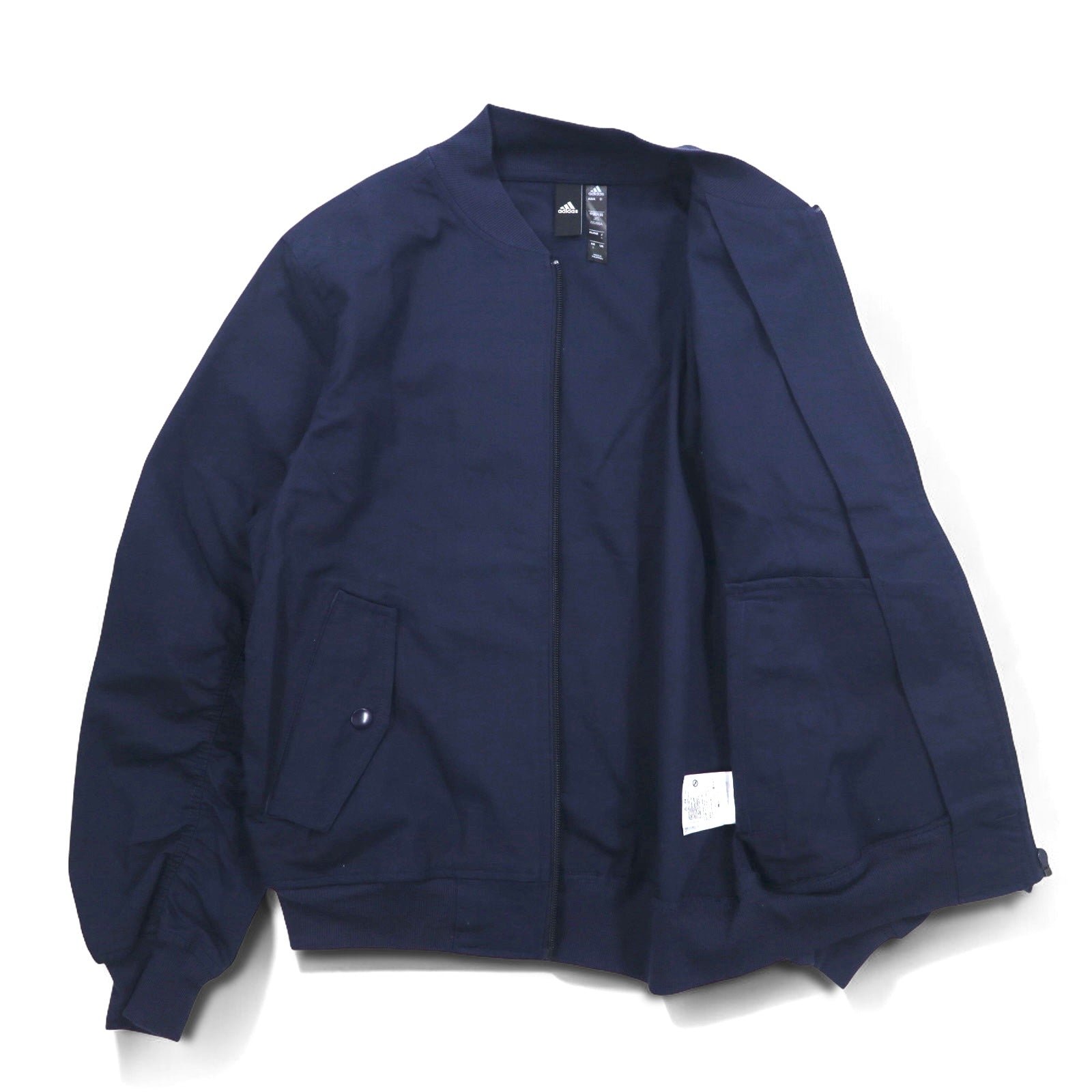 Adidas MA-1 ジャケット ネイビー adidas MA-1 bomber jacket flight jacket S navy cotton MFIBOMBJKAP
