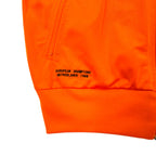 adidas originals トラックジャケット ジャージ O オレンジ ポリエステル トリコロール 3ストライプ トレフォイルロゴ 刺繍 1988 オランダ代表モデル