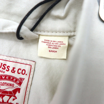 Levi's Iconic jumpsuit in almond milk, size S, beige, A5930-0003, unused.