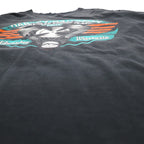 HARLEY DAVIDSON 90年代 ヴィンテージ 両面プリント Tシャツ XL ブラック シングルステッチ 1995年製 MILWAUKEE ENGINE PLANT TOUR