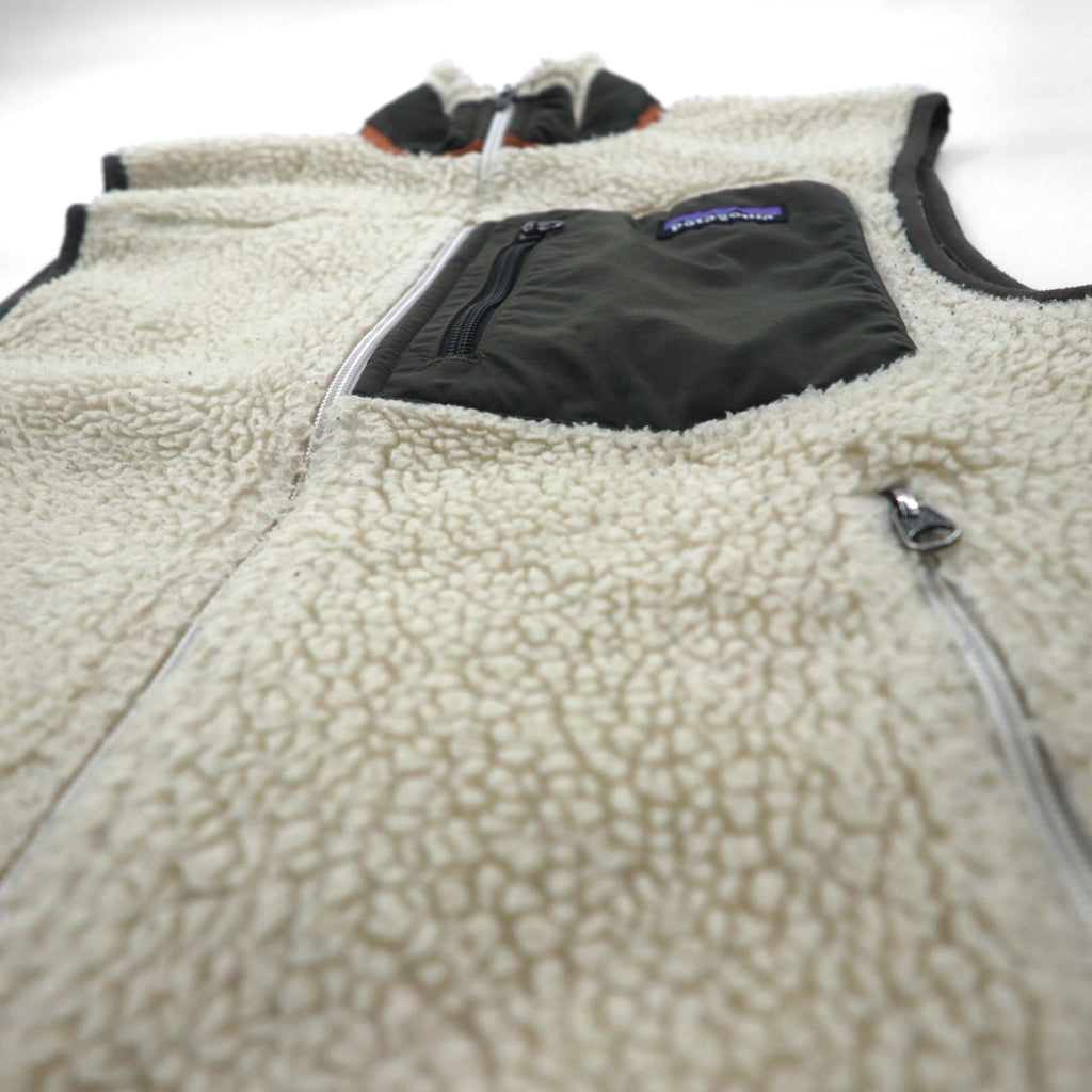 Patagonia クラシック レトロX Classic Retro X フリース ベスト S ベージュ ポリエステル 23047