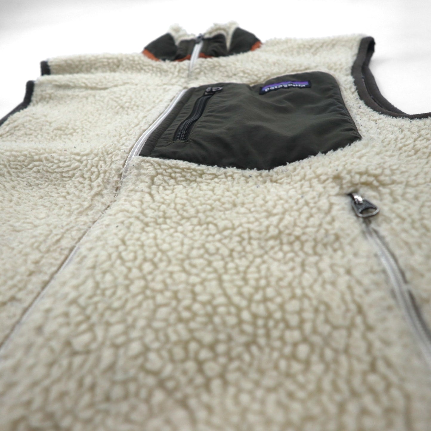 Patagonia クラシック レトロX Classic Retro X フリース ベスト S ベージュ ポリエステル 23047
