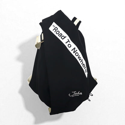 JohnUNDERCOVER x Cote&amp;Ciel ISAR Road to Nowhere Backpack, Black