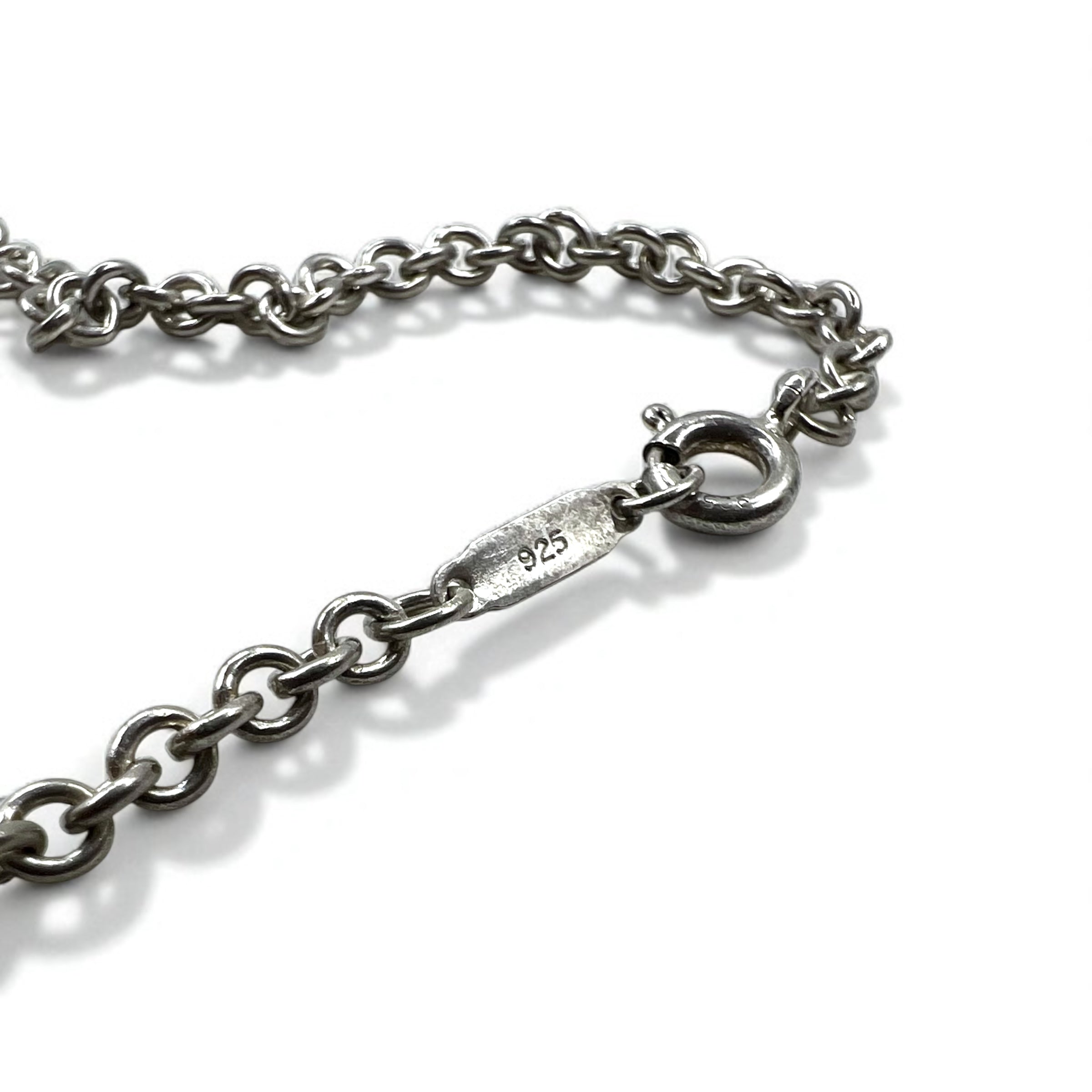 TIFFANY & CO. トレフォイル クローバー キー ネックレス SILVER 925