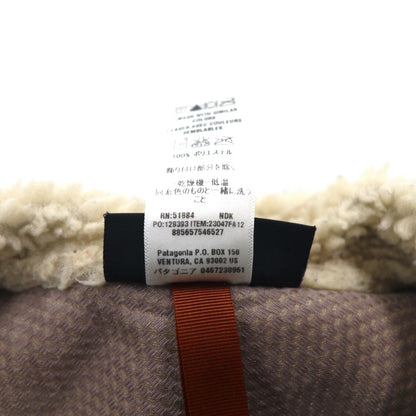 Patagonia クラシック レトロX Classic Retro X フリース ベスト S ベージュ ポリエステル 23047