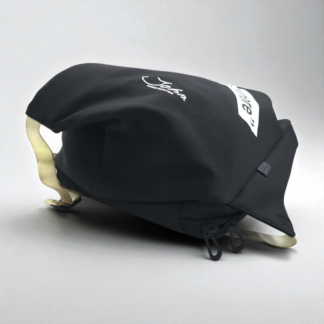 JohnUNDERCOVER x Cote&amp;Ciel ISAR Road to Nowhere Backpack, Black