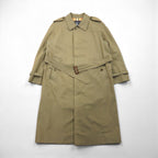 BURBERRY バルマカーンコート ステンカラーコート L ベージュ エポレット ベルト付き
