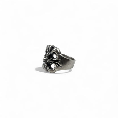 Vintage Silver Ring フローラルクロス リング 指輪 18号 シルバー 925 ゴシック ロック