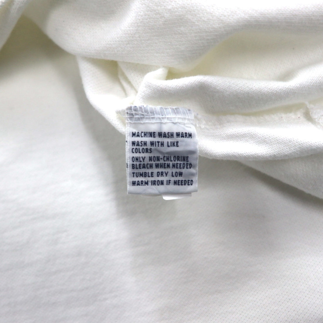 Polo by Ralph Lauren 90s Polo Shirt, 3XL, Big Size, White, Pique, Small Pony Embroidery