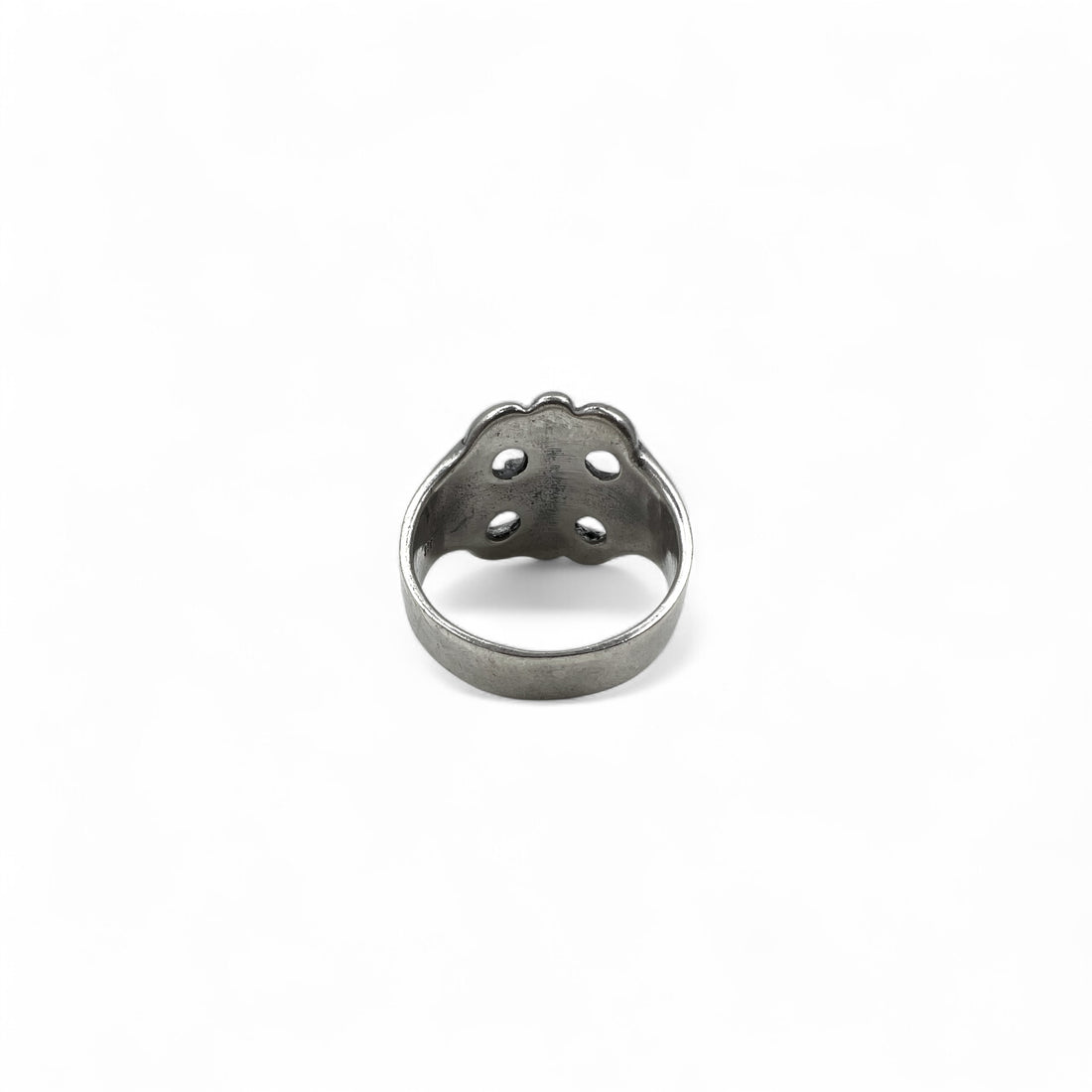 Vintage Silver Ring フローラルクロス リング 指輪 18号 シルバー 925 ゴシック ロック