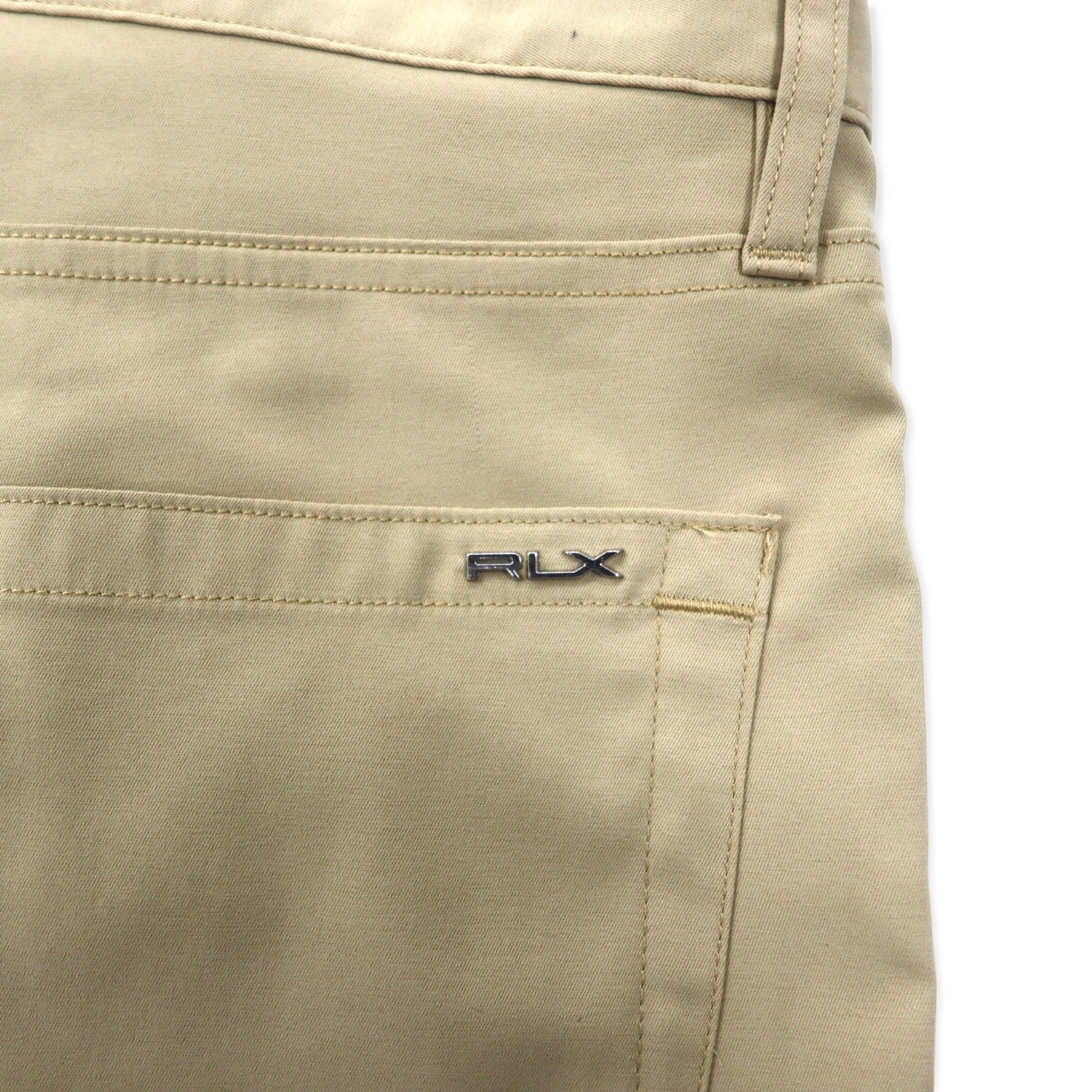 RLX RALPH LAUREN Slimfit Stretch Pants 30 Beige Polyester – 日本然 
