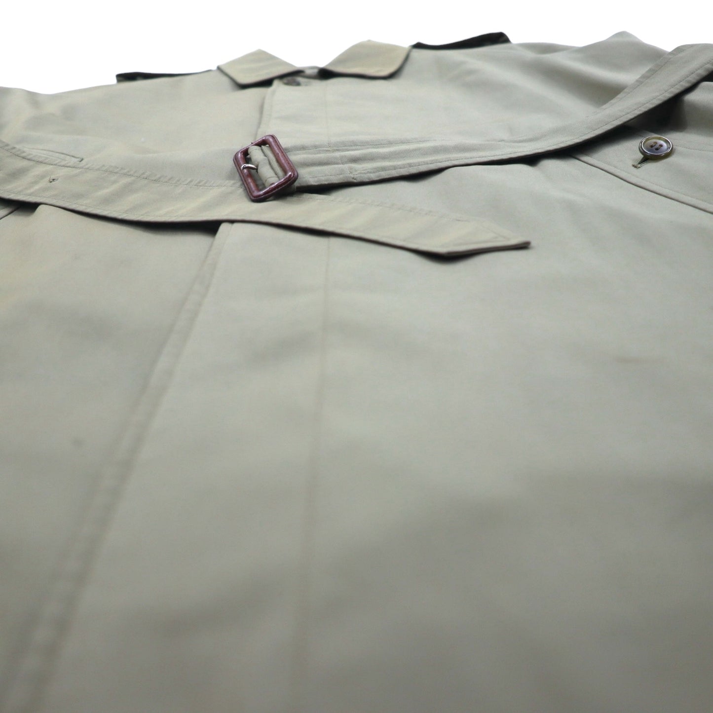 BURBERRY バルマカーンコート ステンカラーコート L ベージュ エポレット ベルト付き