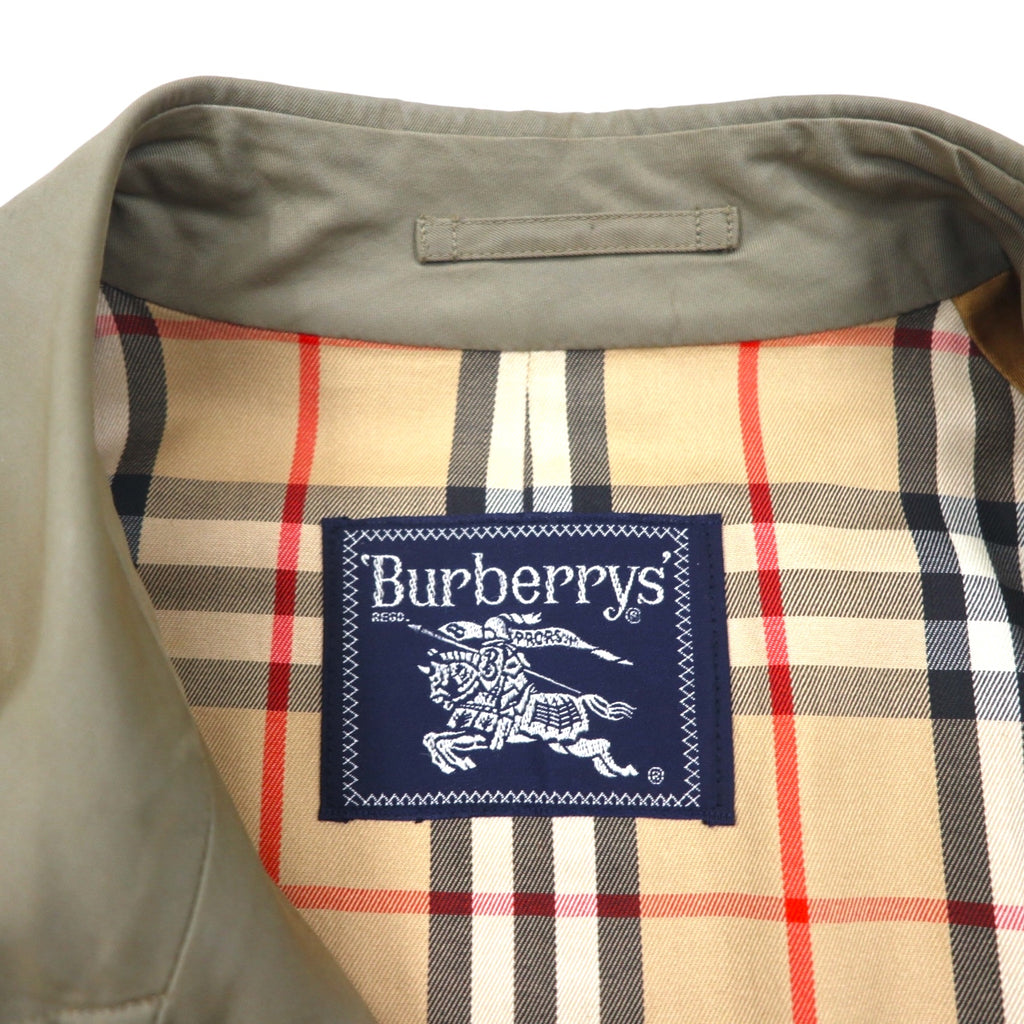 BURBERRY バルマカーンコート ステンカラーコート L ベージュ エポレット ベルト付き