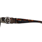 FENDI ヴィンテージ ボストン サングラス メタルフレーム ベッコウ SL7033 イタリア製