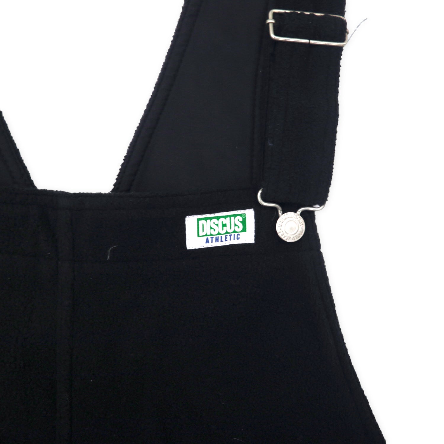 Discus Athletic Fleece Overall Free Black Polyester – 日本然リトテ