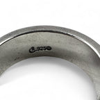 Vintage Navajo Ring インディアンジュエリー ナバホ族 スタンプワーク リング 指輪 11号 シルバー 925 ネイティブ柄