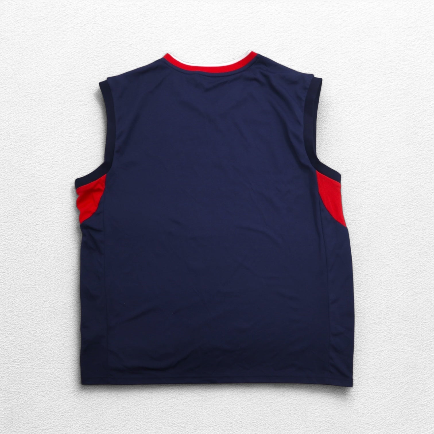 adidas ゲームシャツ バスケット ユニフォーム タンクトップ 2XL ビッグサイズ ネイビー NBA Atlanta Hawks