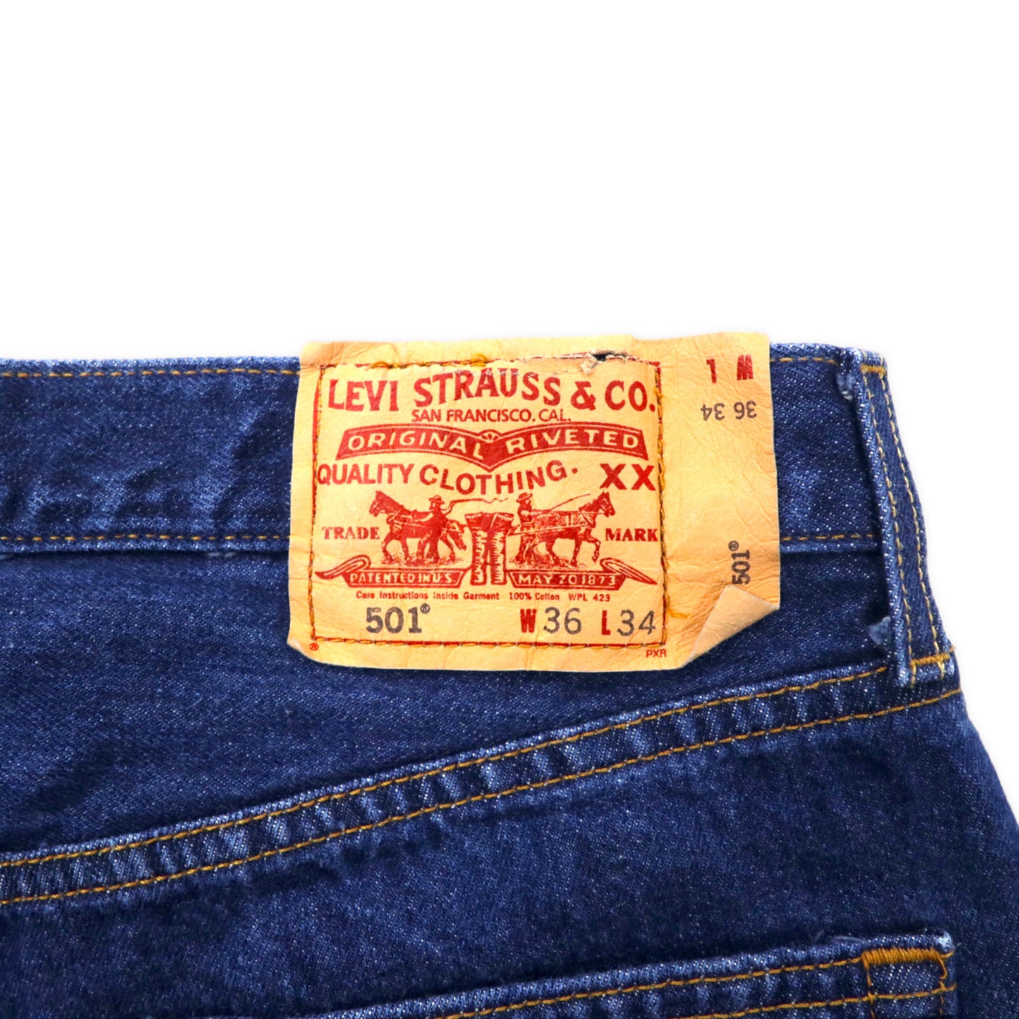 Levi's 501 デニムパンツ 36 ブルー 501-0115 USA規格 ハイチ製 00年代