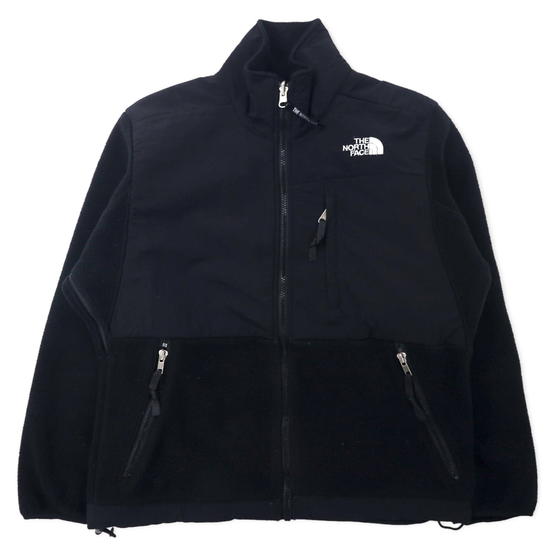 日本然リトテ-古着オンライン-THE NORTH FACE デナリジャケット POLARTEC フリース S ブラック ポリエステル ロゴ刺繍-THE NORTH FACE Denari Jacket Polartec Fleece S Black polyester logo embroidery
