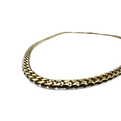 Vintage Heavy Gold Necklace ヴィンテージ 喜平 ヘビーチェーン 2WAY ネックレス ブレスレット ゴールド