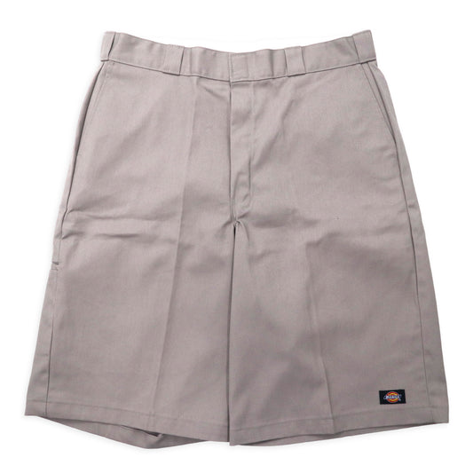 Dickies ルーズフィット ハーフパンツ ワークショーツ 38 グレー コットン Loose Fit 42283SV メキシコ製