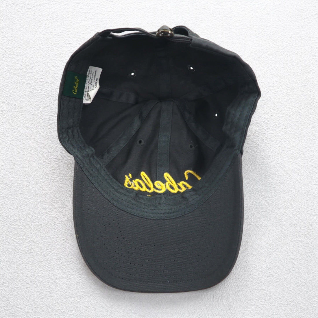 Cabela's アウトドア ベースボールキャップ FREE ベルト グレー コットン