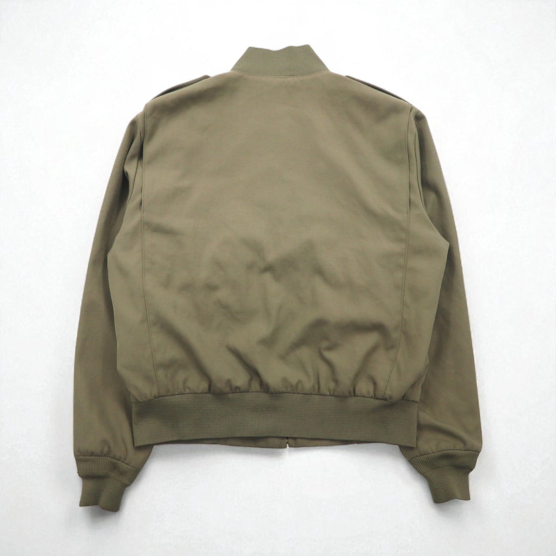 USMC 1980s U.S. Navy PEWTER 2246 Tanker Jacket, Flight Jacket, XL, Khaki, Wool, Military, THE MARINE SHOP
