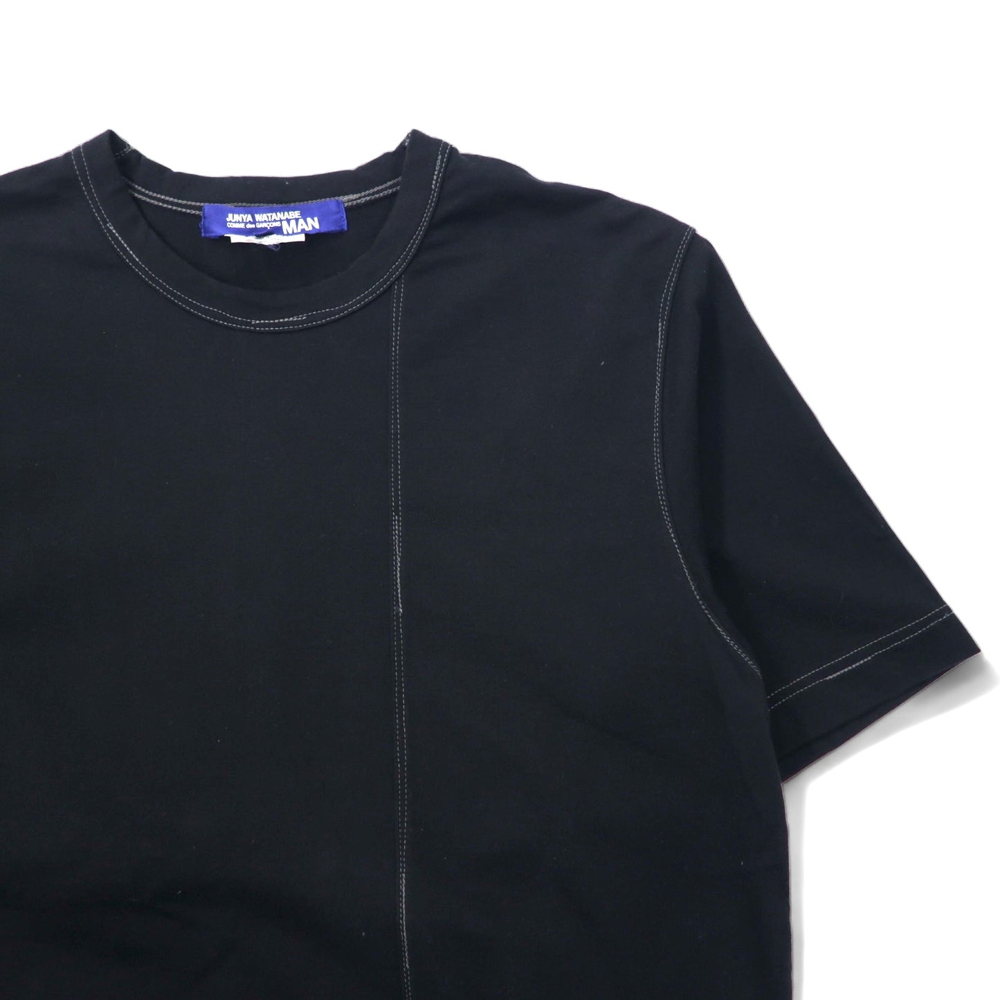 JUNYA WATANABE MAN COMME des GARSONS Tシャツ M ブラック コットン 天竺 WG-T025 AD2020 日本製