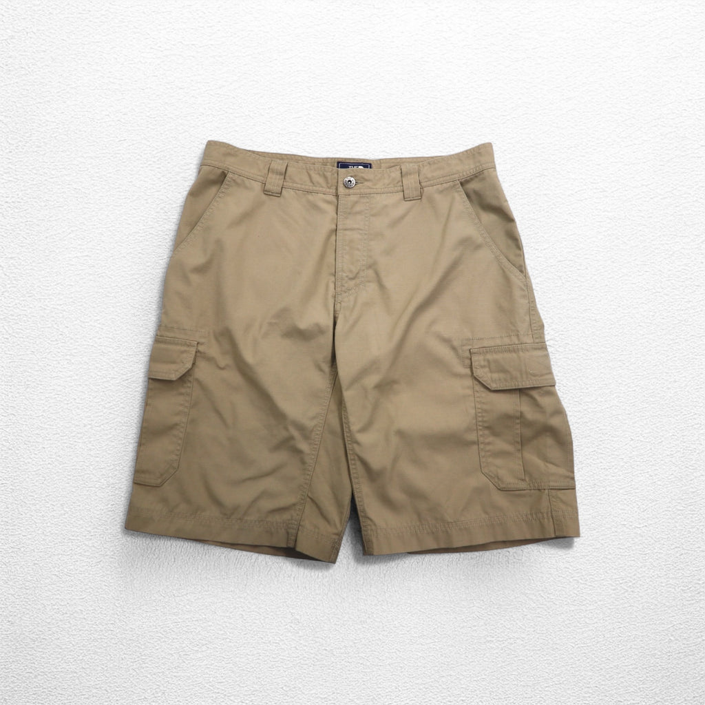 THE NORTH FACE アウトドア リップストップ カーゴショートパンツ L ベージュ US規格 Cargo Hiking Outdoor Ripstop Stretch A2RFT