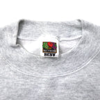 FRUIT OF THE LOOM 90年代 BEST プリント スウェット L グレー コットン 裏起毛 Ranger BOAT